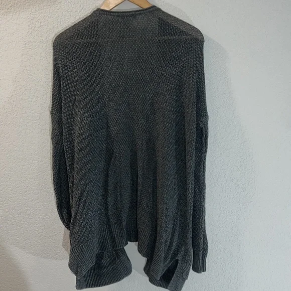 Garage Open Front Cardigan with Pockets - Picture 2 of 7